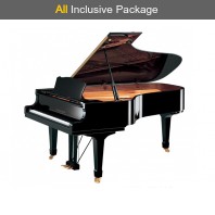 Steinhoven SG227 Polished Ebony Grand Piano All Inclusive Package